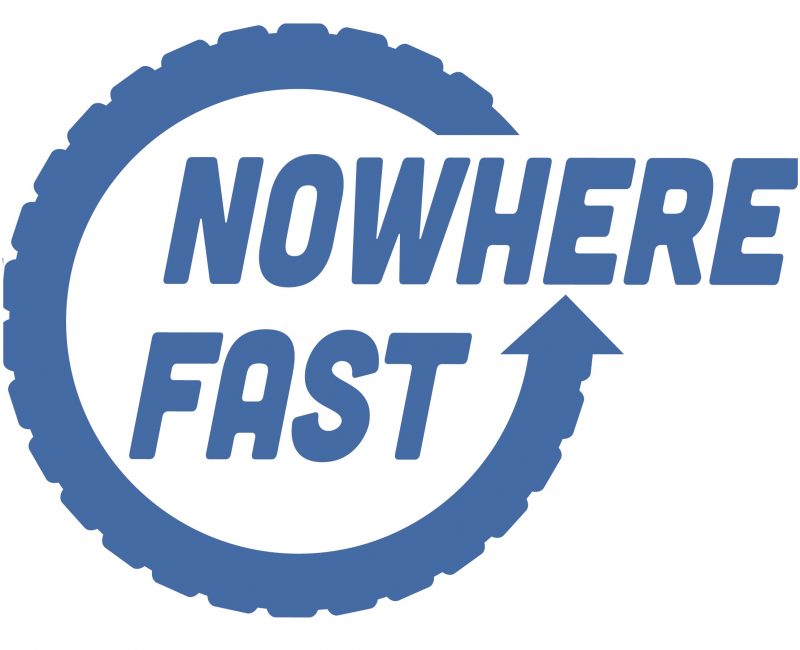 Nowhere Fast Podcast logo